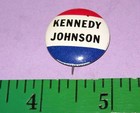 John F. Kennedy Political Button Lot of 4 - JFK Presidential Buttons — photo 4