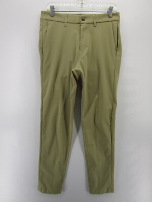 Lululemon Pants Men 30 Green Golf Commuter Traveler Performance Active 30X29