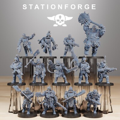 Traitor Kill Team x 13, Chaos Division, Corrupted Cultist Squad 1