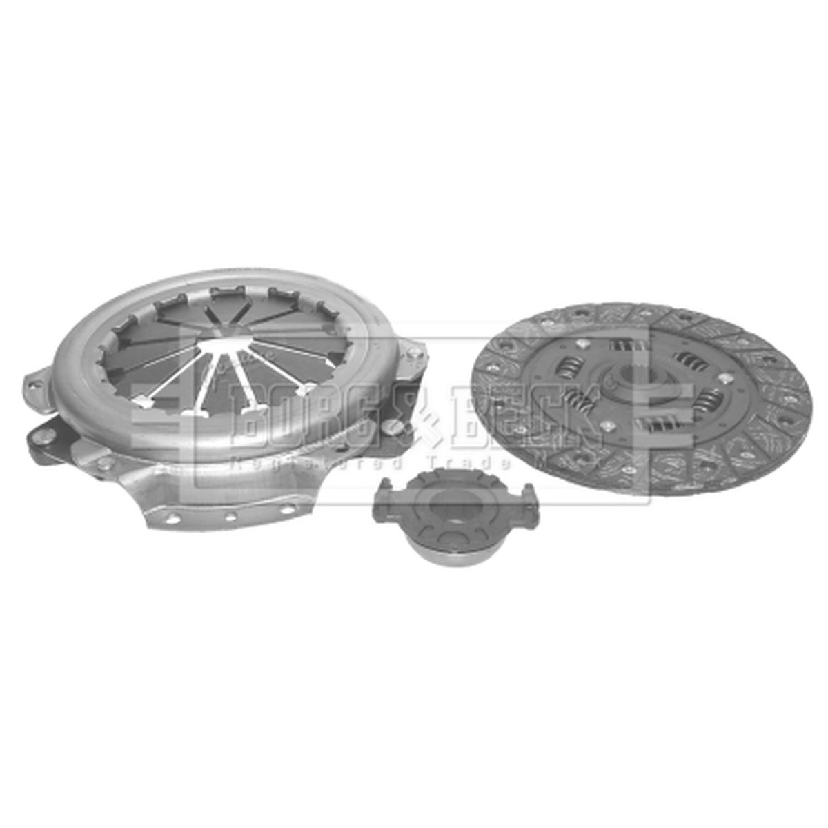 3 Piece Clutch Kit For Citroen ZX 1.4i Borg & Beck 95666919