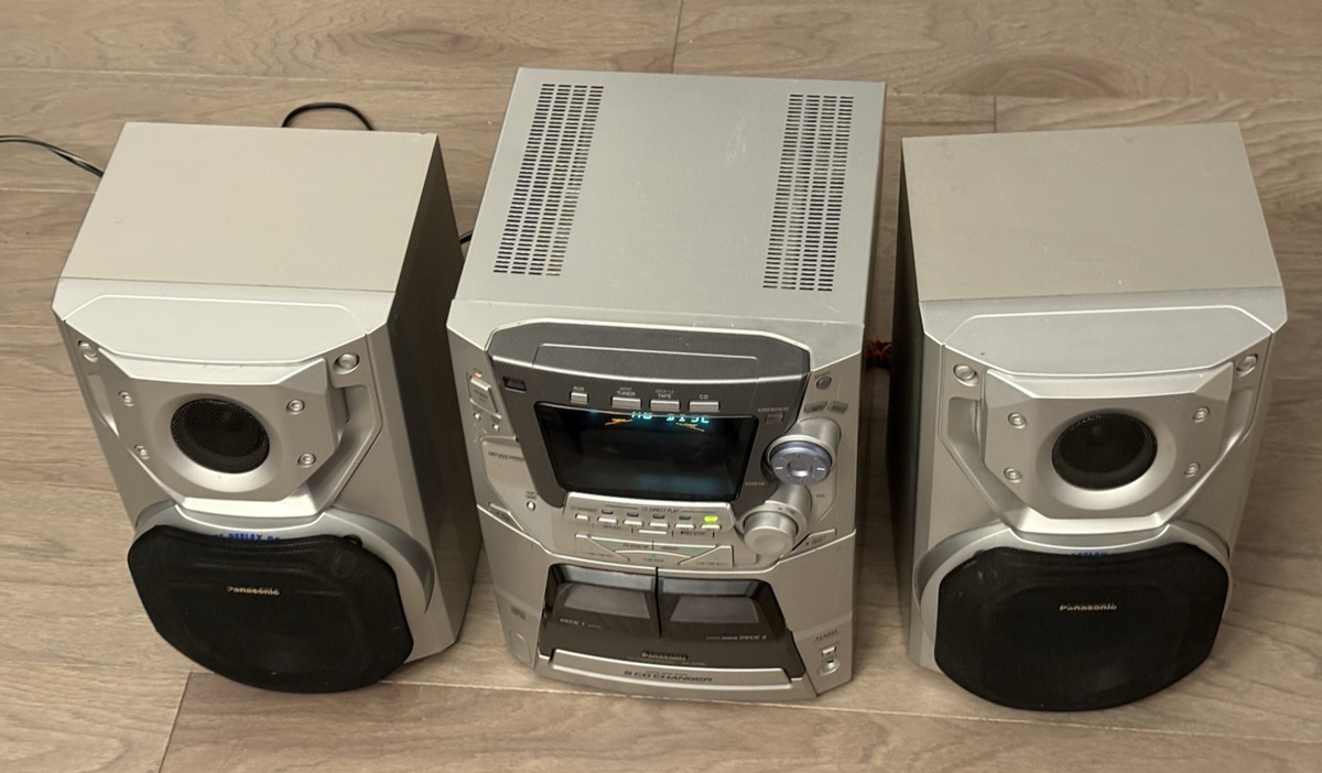 スピーカー・ウーファー Panasonic 5CD CHANGER Amazon.co.jp: Panasonic パナソニック SC-PM57MD MDステレオ