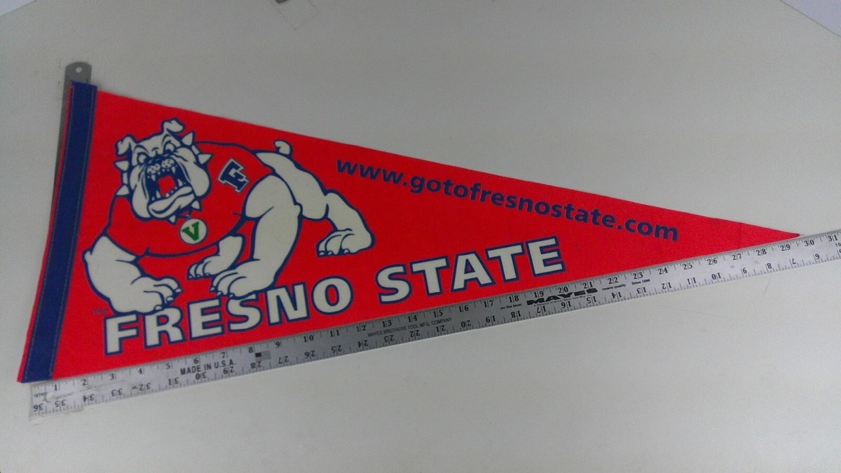 Vintage Fresno State Bulldogs College Related Pennant BIS | eBay