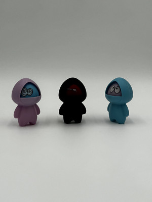 Face Changing Ninja Fidget Toy (Blue, Black, Pink)