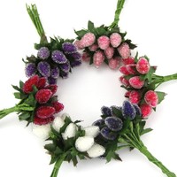 Diy Artificial Strawberry Flower Bouquet For Home Party Wedding Car Decoratio... on sale Diy Artificial Strawberry Flower Bouquet For Home Party Wedding Car Decoratio... on sale