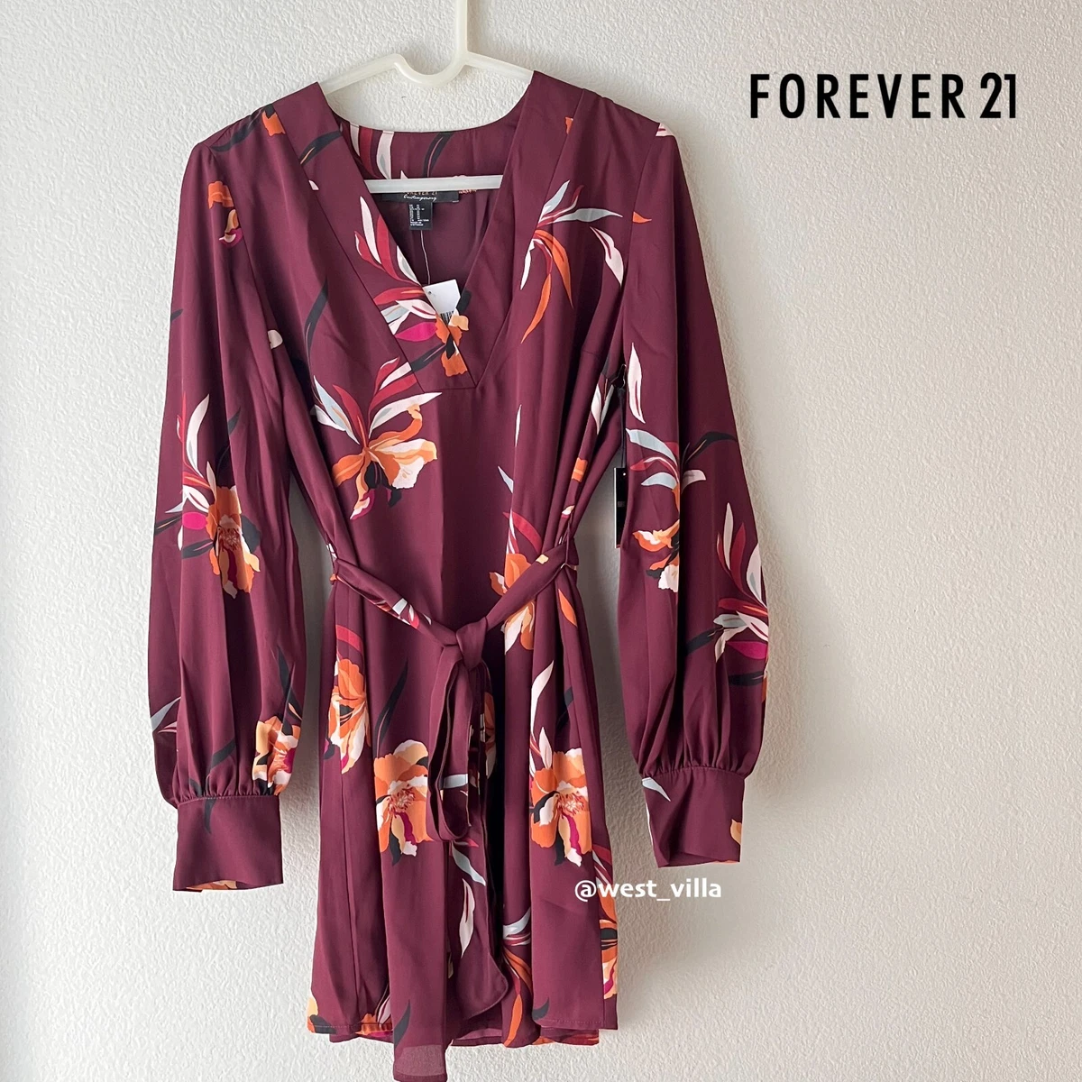 FOREVER 21 Long Sleeve Casual Floral Dresses for Women for sale | eBay FOREVER 21 Long Sleeve Casual Floral Dresses for Women for sale | eBay