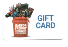 Harbor Freight Tools Bucket With Tools Gift Card No $Value Collectible SV2204183