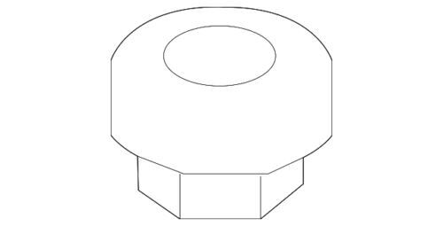 Tuerca de alerón para Ford Explorer, Police Interceptor 2011-2019 (N/P N808521-S441)