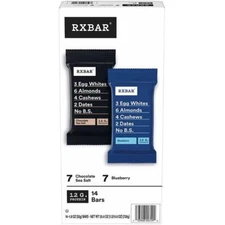 RXBAR Protein Snack Bars, All Natural Ingredients, Chocolate Sea Salt and