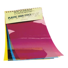 TTC PSS10A 10" x 20" Plastic Sheet Shim Stock Set
