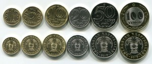 Kazakhstan-full-set-6-coins-2019-New-type