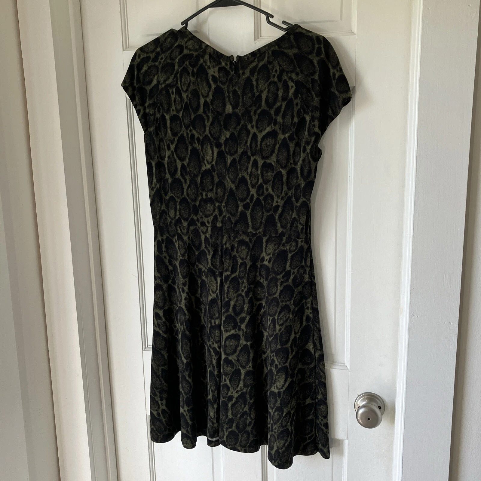 Abito Michael Kors stampa animalier taglia media manica corta