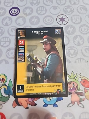 1999 Decipher Star Wars Young Jedi Menace Maul CCG Royal Guard #32 Lucasfilm