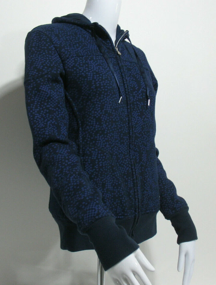 Толстовка с капюшоном Lucy XSmall на молнии толстовка на шнурке темно-синяя с фиолетовыми брызгами - Изображение 3 из 4