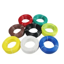 Purple Gray Blue Yellow Black Red White Green Orange UL1015 12AW Electronic Wire