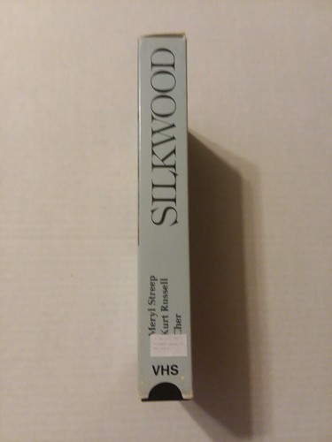 SILKWOOD rare vhs CHER Kurt Russell MERYL STREEP 1980s - Picture 4 of 6