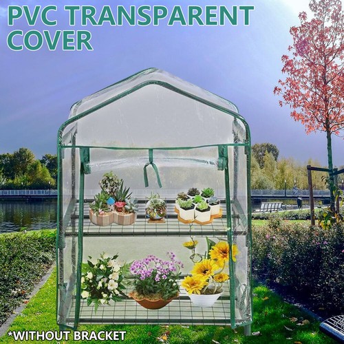 Greenhouse Cover Mini Greenhouse Warm Clear PVC Cover Grow Tent for