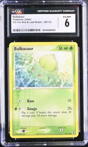 Bulbasaur graded CGC 6 for sale on eBay