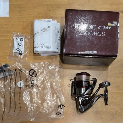 SHIMANO STRADIC CI4+ 2500HGS 2500S Spinnrolle gebraucht JDM Japan