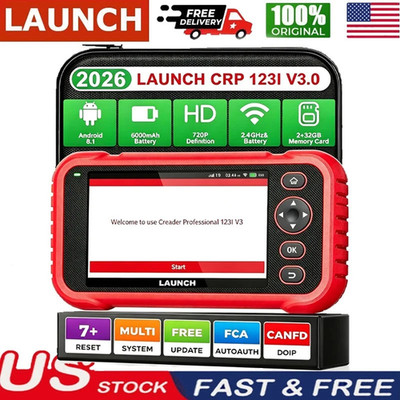 LAUNCH CRP123I V3.0 Automotive Scanner Engine ABS SRS TCM Diagnostic Tool ABS*#