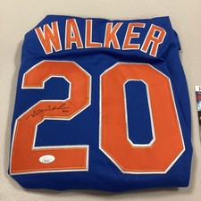 NEIL WALKER NEW YORK METS AUTOGRAPHED SIGNED BLUE JERSEY W/COA BRAND NEW!