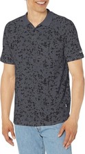 OAKLEY SAND CAMO PANEL Men's Polo Shirt - Dark Slate Size Large - NWT LAST ONE