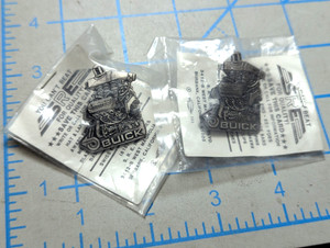 2 items Buick Grand National,  engine Hat or Jacket Pin, NEW IN PLASTIC RARE