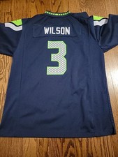 Nike Russell Wilson Seattle Seahawks Football Jersey Youth XL 18-20 Boys