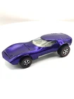 Vintage 1968 Hot Wheels Redline Torero Purple Die Cast Car Mattel Made In USA