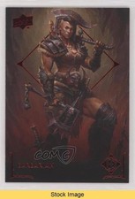 2022 Upper Deck Diablo Immortal Red Vanquisher Barbarian #9 READ 0s94