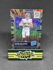 2022 Panini Optic Daniel Bellinger Electricity Prizm /65 Rookie RC