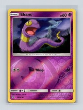 NM Ekans 26/68 Hidden Fates Reverse Common Pokemon Card