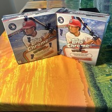 Lot Of (2)🔥 2025 TOPPS CHROME UPDATE SERIES MEGA BOX (42 cards) MLB🔥