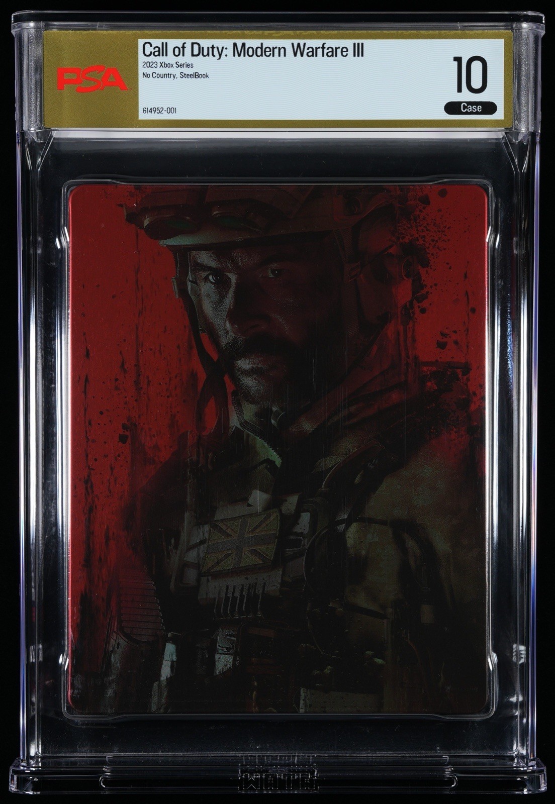 2023 CALL OF DUTY: MODERN WARFARE III STEELBOOK PSA 10
