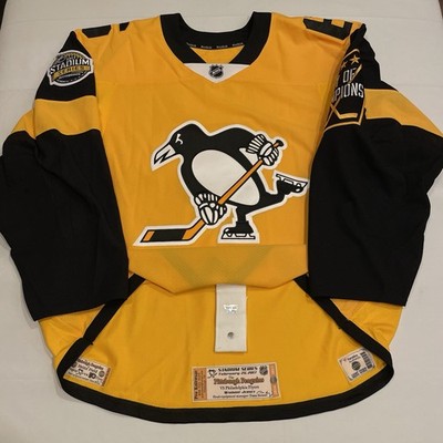 Game Issued Trevor Daley Pittsburgh Penguins 2017 NHL Stadium Series Jersey 58
