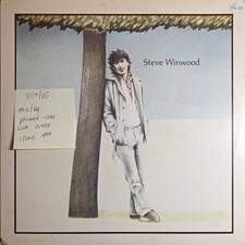 Steve Winwood Steve Winwood Vinyl Record LP VG+/VG ILPS 9494 1977