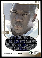 2002 SAGE HIT Auto Chester Taylor 41/250 #H19