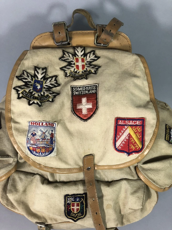 Ancien sac à dos Vintage ELEFA LAFUMA - Photo 3/4