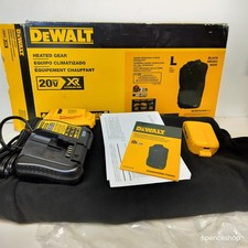 OB DEWALT DCHV086BD1-L Reversible Heated Fleece Vest Kit