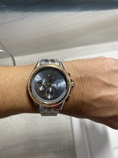 Tommy Hilfiger Analog Quarzuhr, Damen, Silber, Gliedearmband Edelstahl