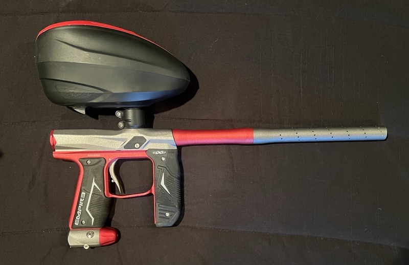 Empire Axe Paintball Marker Package with Gear and Accessories