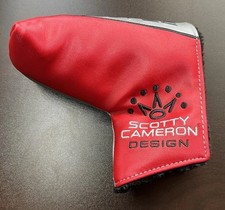 Scotty Cameron Studio Style Titleist Blade Putter Headcover Silver/Red/Black New