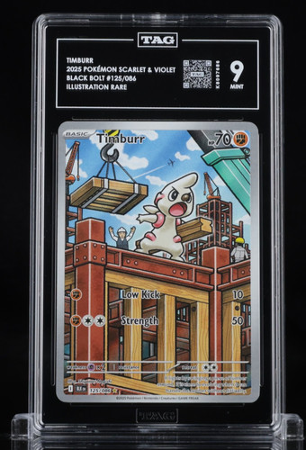 Timburr graded TAG 9 for sale on eBay