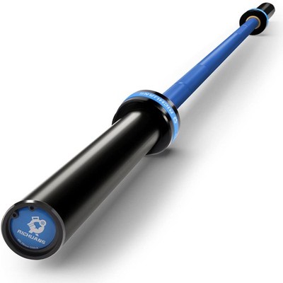 6ft Olympic Barbell Bar - 15kg Ceramic Coated Multi-Purpose Bar for Home Gym,...
