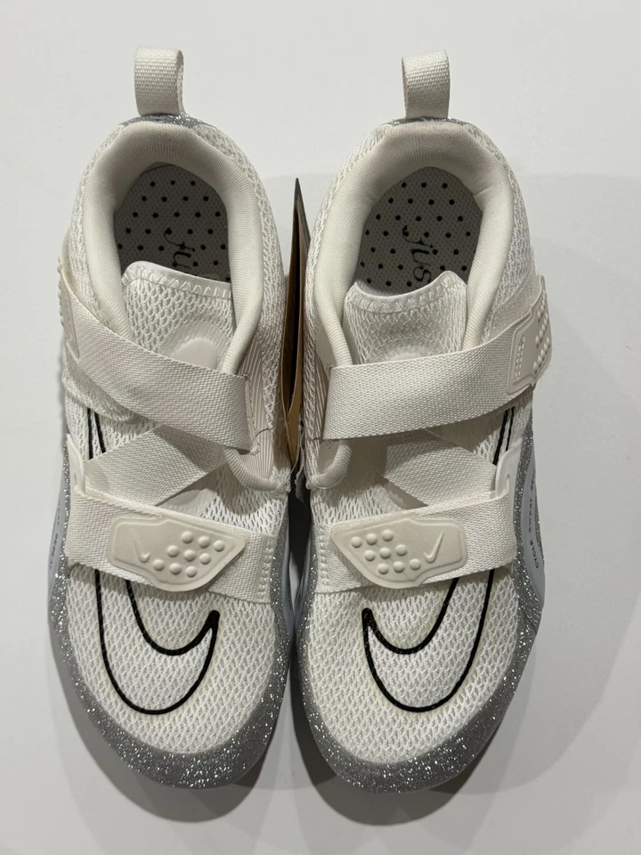 Nike SuperRep Cycle 2 NN Premium Cycling Shoes White FZ2117-100 Women Size 8 NEW - Image 4 of 4