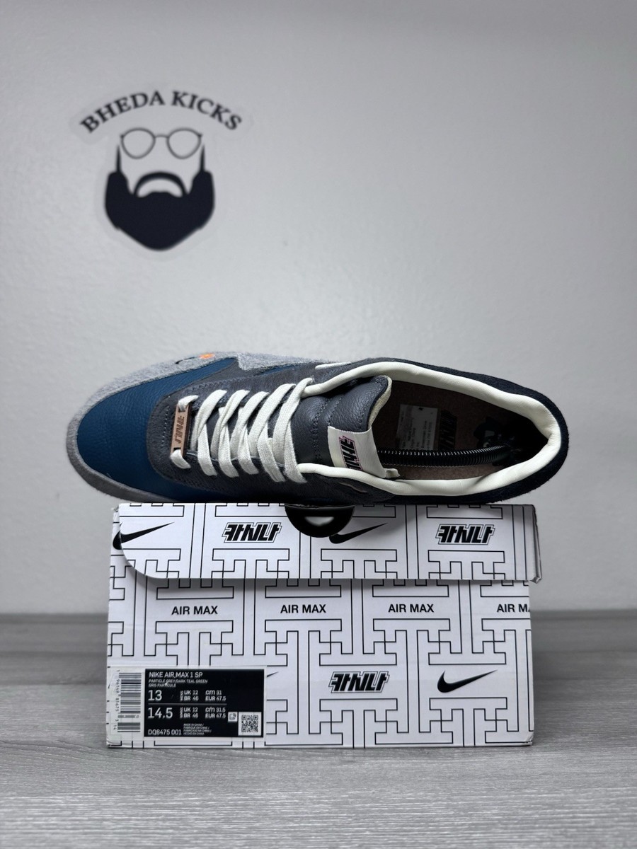 Size 13 - Nike Air Max 1 Kasina Wong-Ang Grey DQ8475-001 Men's