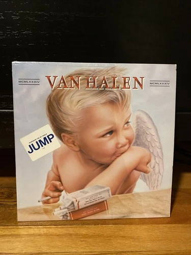 VAN HALEN 1984 VINYL LP RECORD Original First Press In Shrink w Hype Stickers