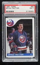 1985-86 Topps Bryan Trottier #60 PSA 7 HOF 0f5m