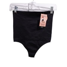 NEW Shapermint Essentials Women's High Waisted Shaper Thong Black Size M 98099