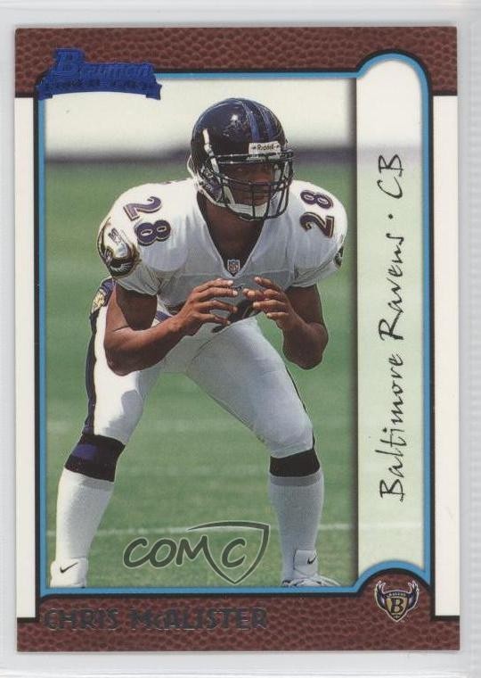 Chris McAlister Bowman #152 Base