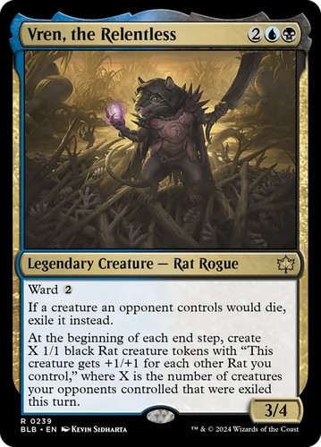 Vren, the Relentless Bloomburrow Regular
